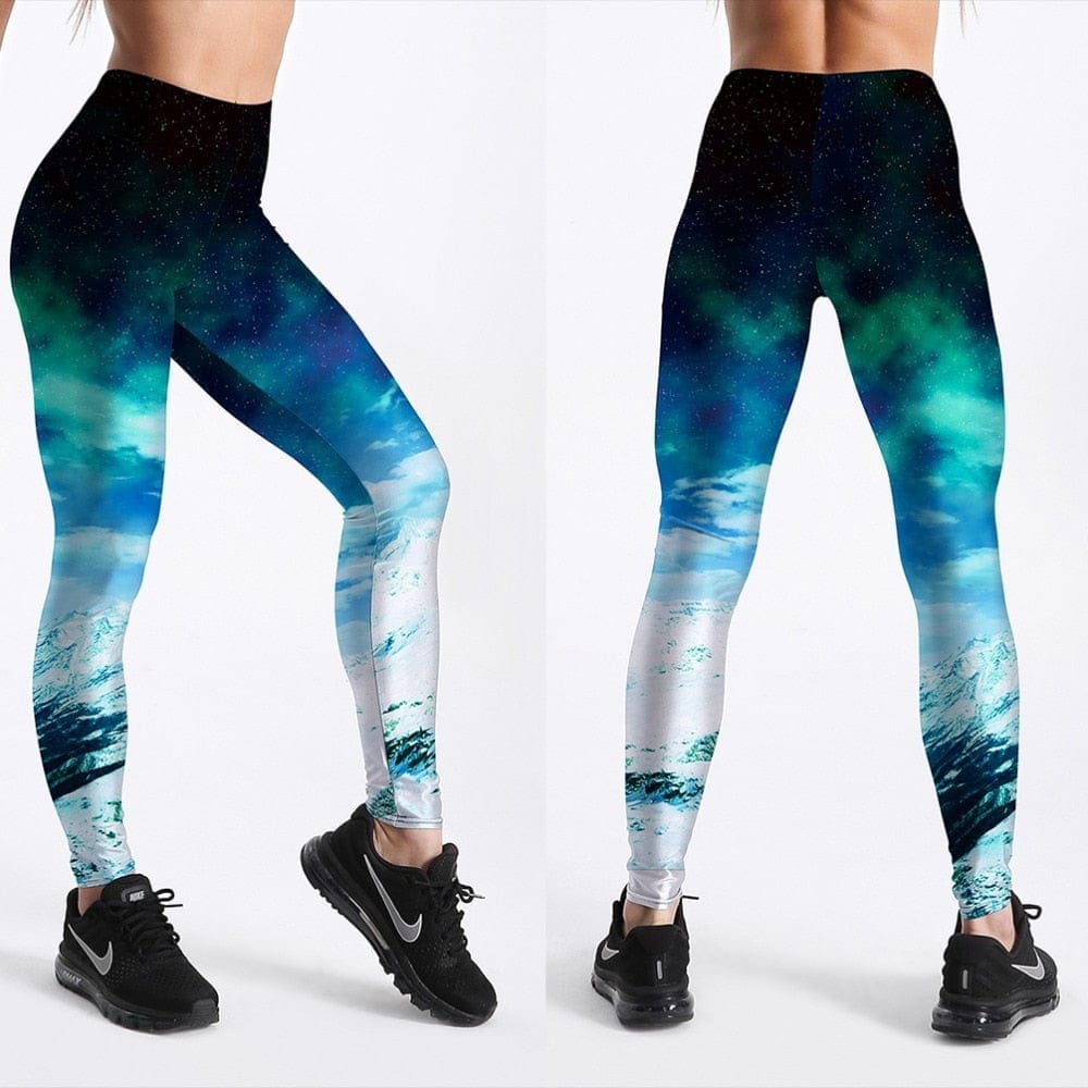 S-5XL High Waist 3D Printed Fitness Leggings BENNYS 