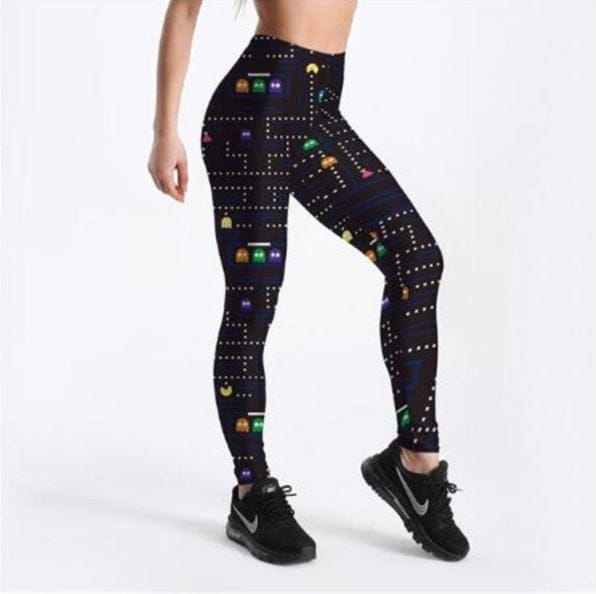 S-5XL High Waist 3D Printed Fitness Leggings BENNYS 