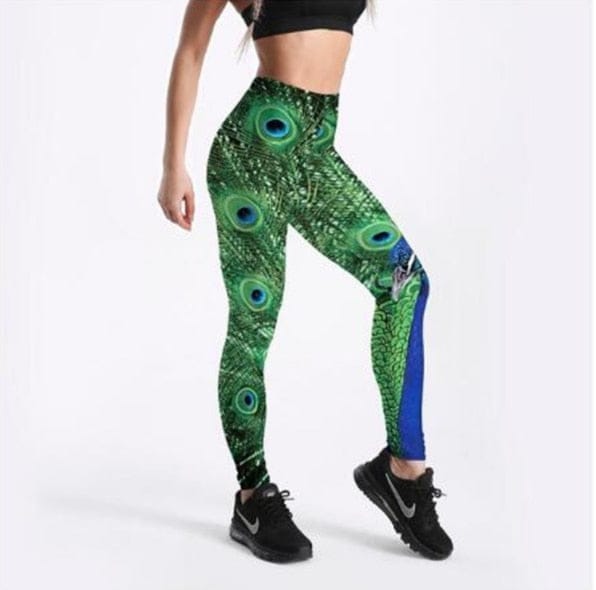 S-5XL High Waist 3D Printed Fitness Leggings BENNYS 