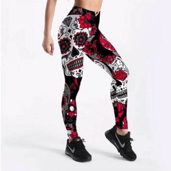 S-5XL High Waist 3D Printed Fitness Leggings BENNYS 