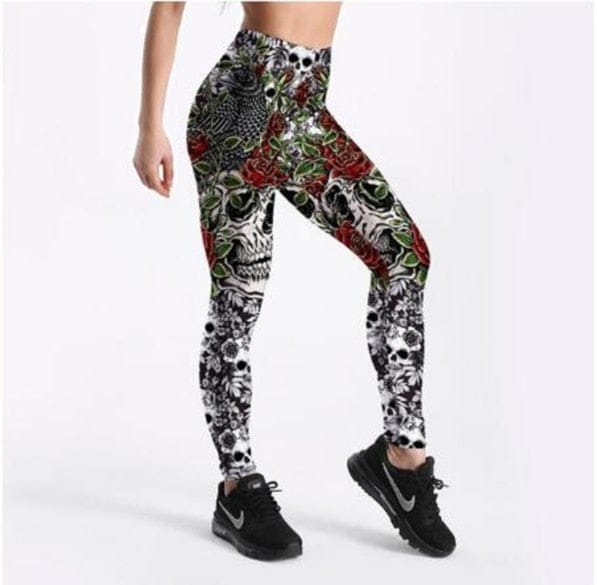 S-5XL High Waist 3D Printed Fitness Leggings BENNYS 