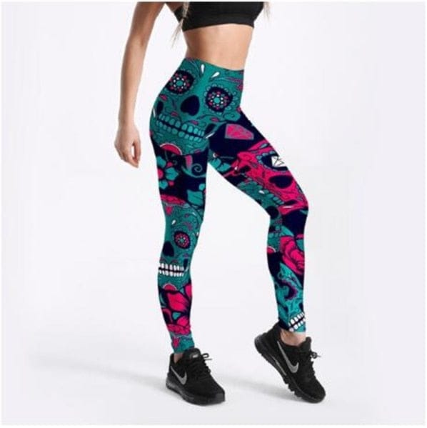 S-5XL High Waist 3D Printed Fitness Leggings BENNYS 