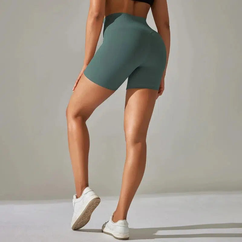 Yoga Shorts Women Fitness Breathable Sports Wear-Bennys Beauty World
