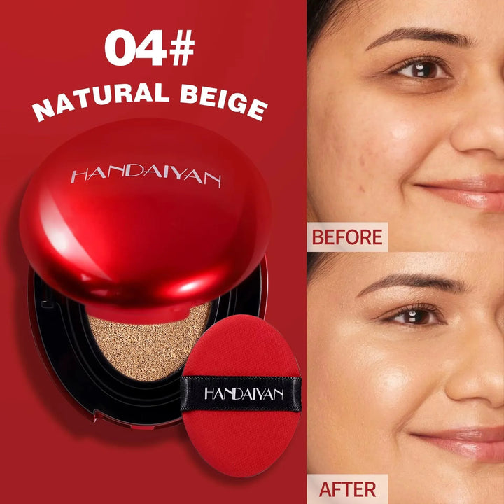 Waterproof Air Cushion Foundation  Long-lasting Makeup