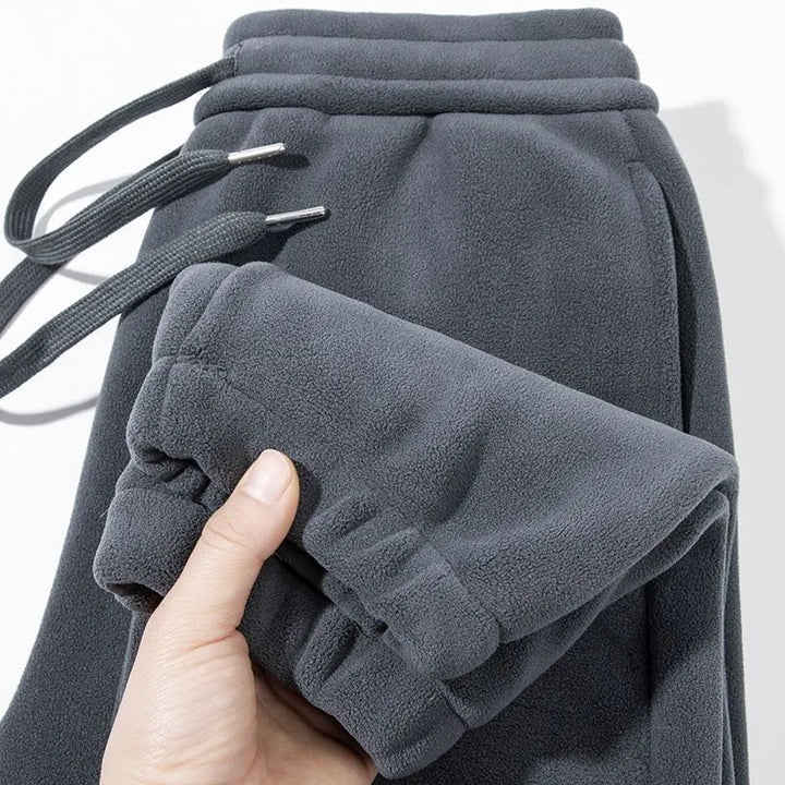 Men's Fleece-Lined Drawstring Pants