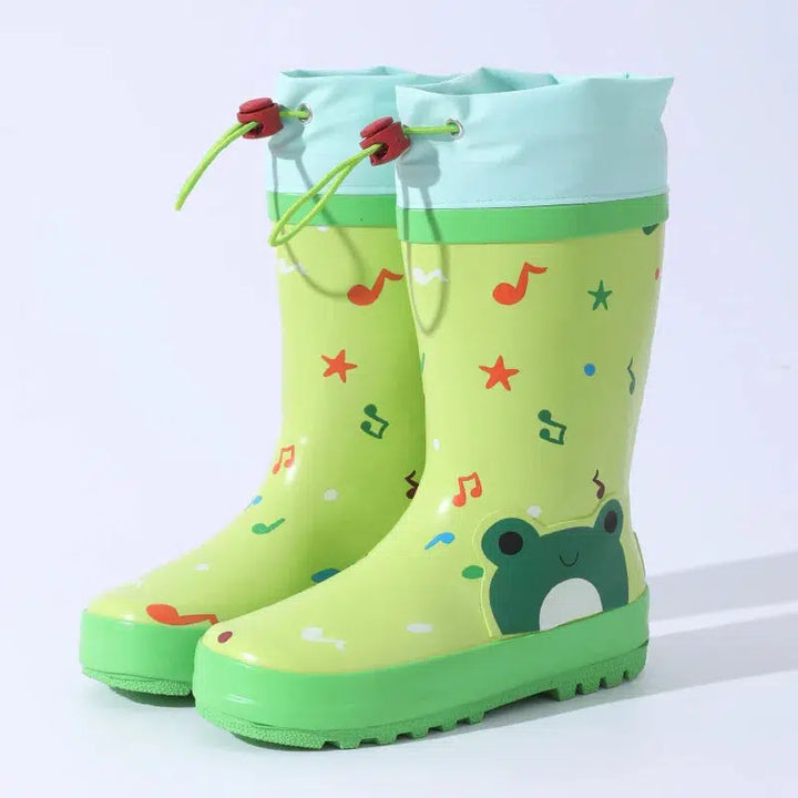 Durable Anti-Slip Rain Boots for Kids Fashionable Cartoon Boots-Shoes-Bennys Beauty World