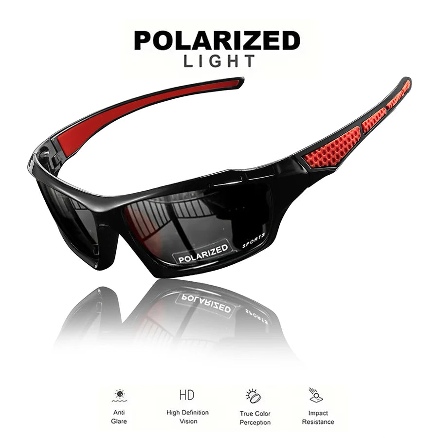 Polarized UV400 Sports Sunglasses – Oval Frame for Men &amp; Women