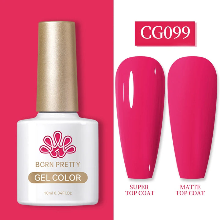 10ml Gel Nail Polish Gel 130 Colors Semi Permanent Solid Nail Gel