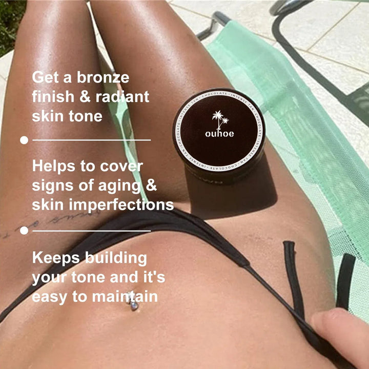 Soft Brown Self-Tanning Cream Intensive Tanning Outdoor