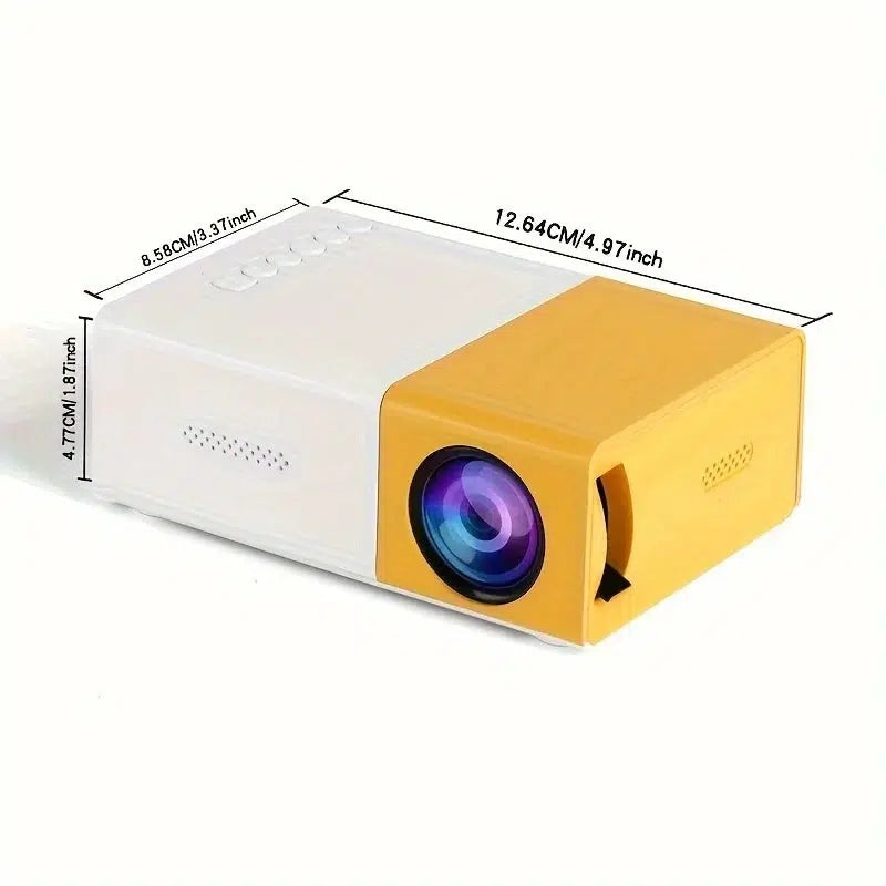 Home HD Mini Projector with USB and SD Memory