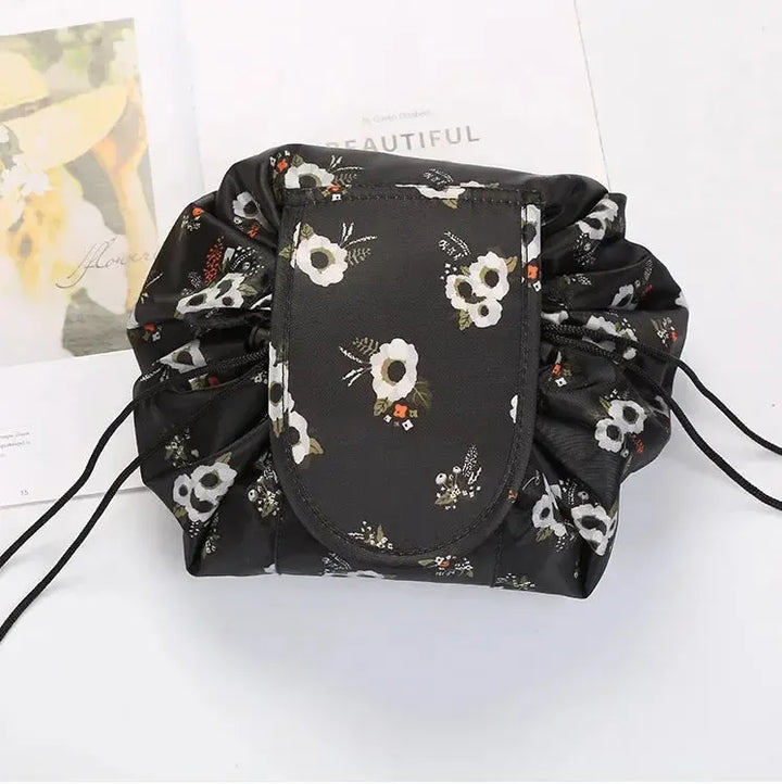 Women Drawstring Cosmetic Bag Travel Storage Makeup Bag-Makeup Storage-Bennys Beauty World