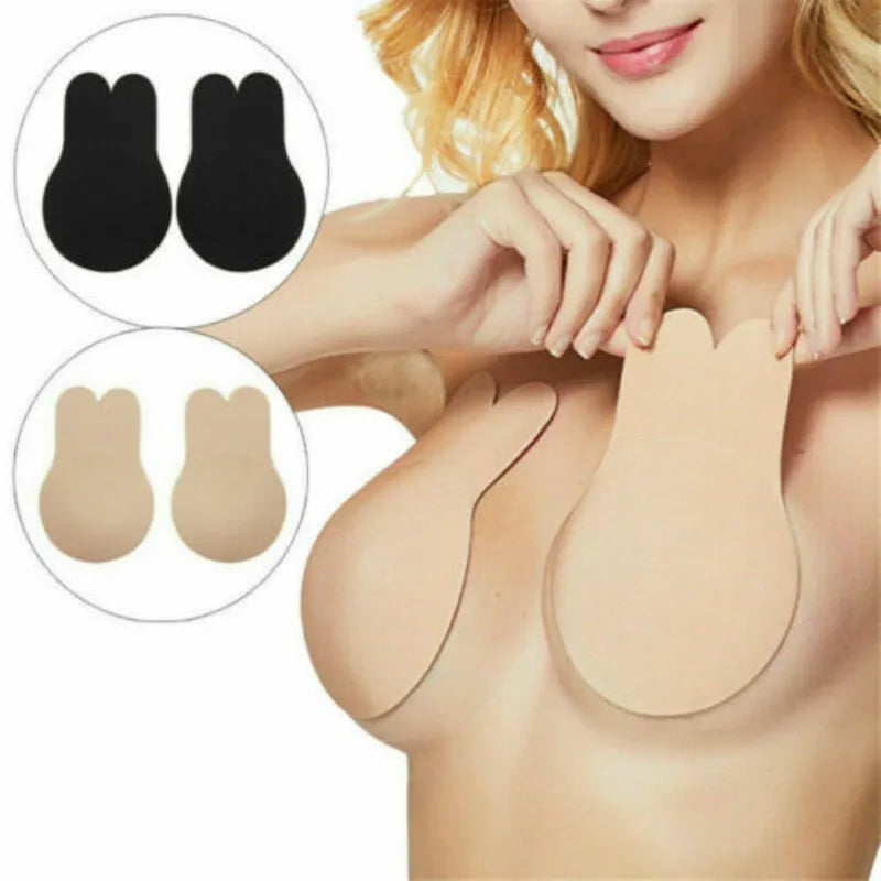 Invisible Breast Lift Underwear Silicone Fit Adhesive Bra Reusable