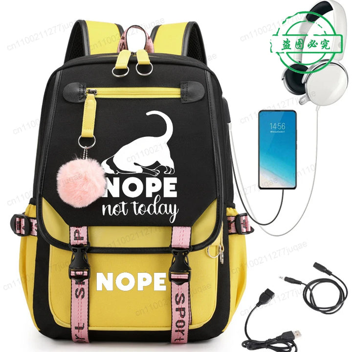 Women Schoolbag Waterproof Large Capacity S