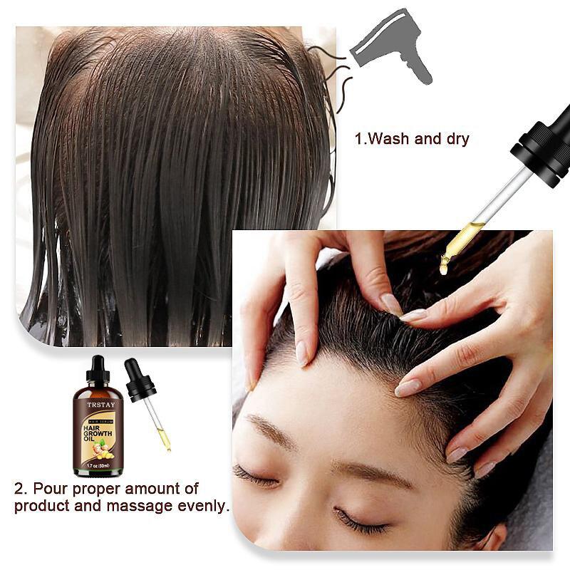 Natural Hair Growth Oil Hair Repair Serum-hair-Bennys Beauty World