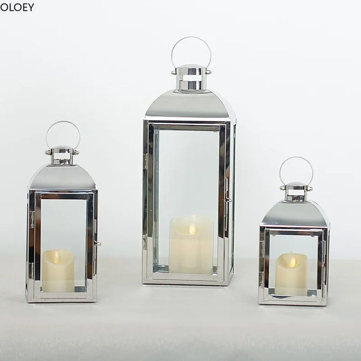 Nordic Lantern Candle Holders-Arlik interiors