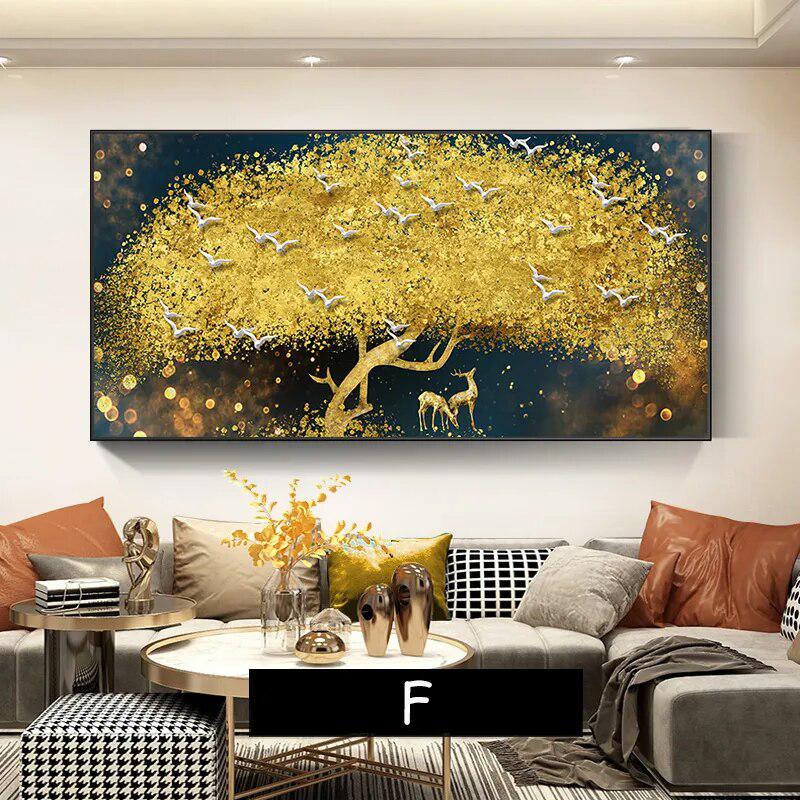 Abstract Tree Poster Luxury Wall Decor-Painting-Arlik interiors