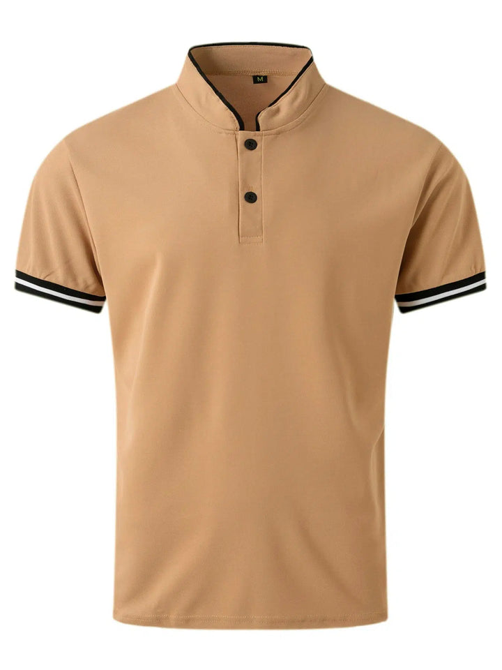 Men's Casual Short-Sleeved Polo Shirt