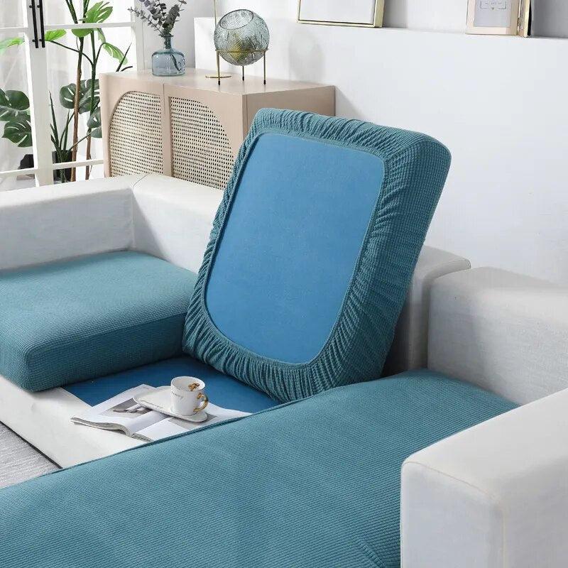 Thick Cushion Cover Fitted Sofa Covers for Living Room Washable Stretch Jacquard Seat Cover Furniture Protector Sectional Sofa-Arlik interiors