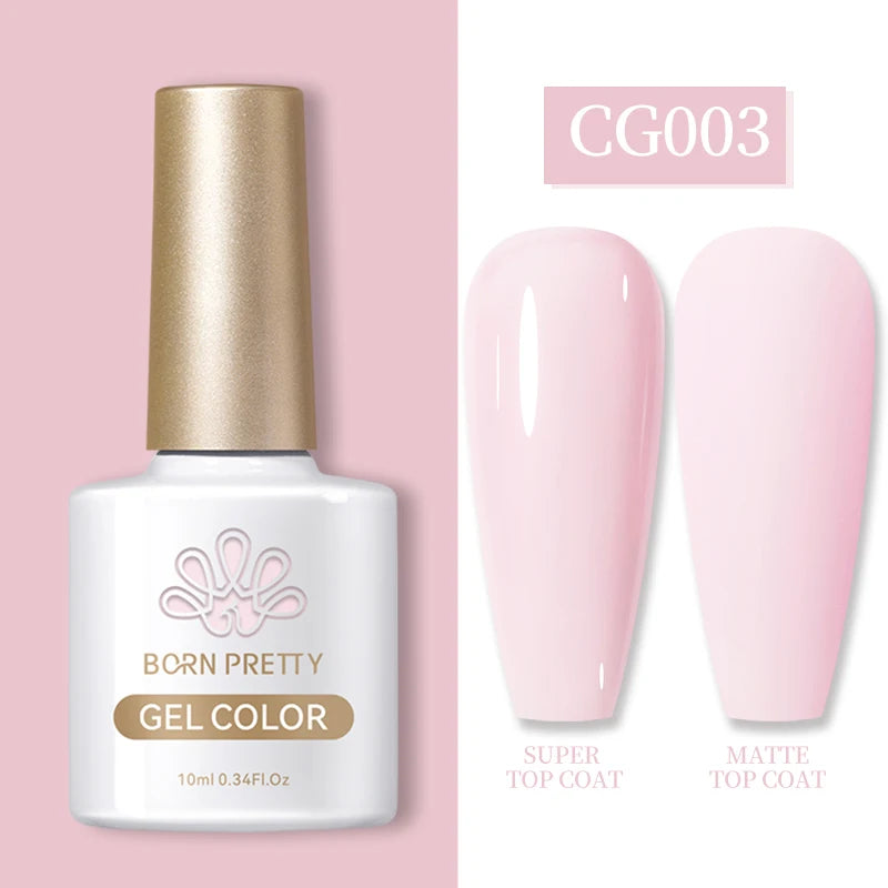 10ml Gel Nail Polish Gel 130 Colors Semi Permanent Solid Nail Gel