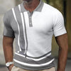 Summer Men Polo Shirts Short Sleeve Turn-down Collar T-shirts-shirt-Bennys Beauty World