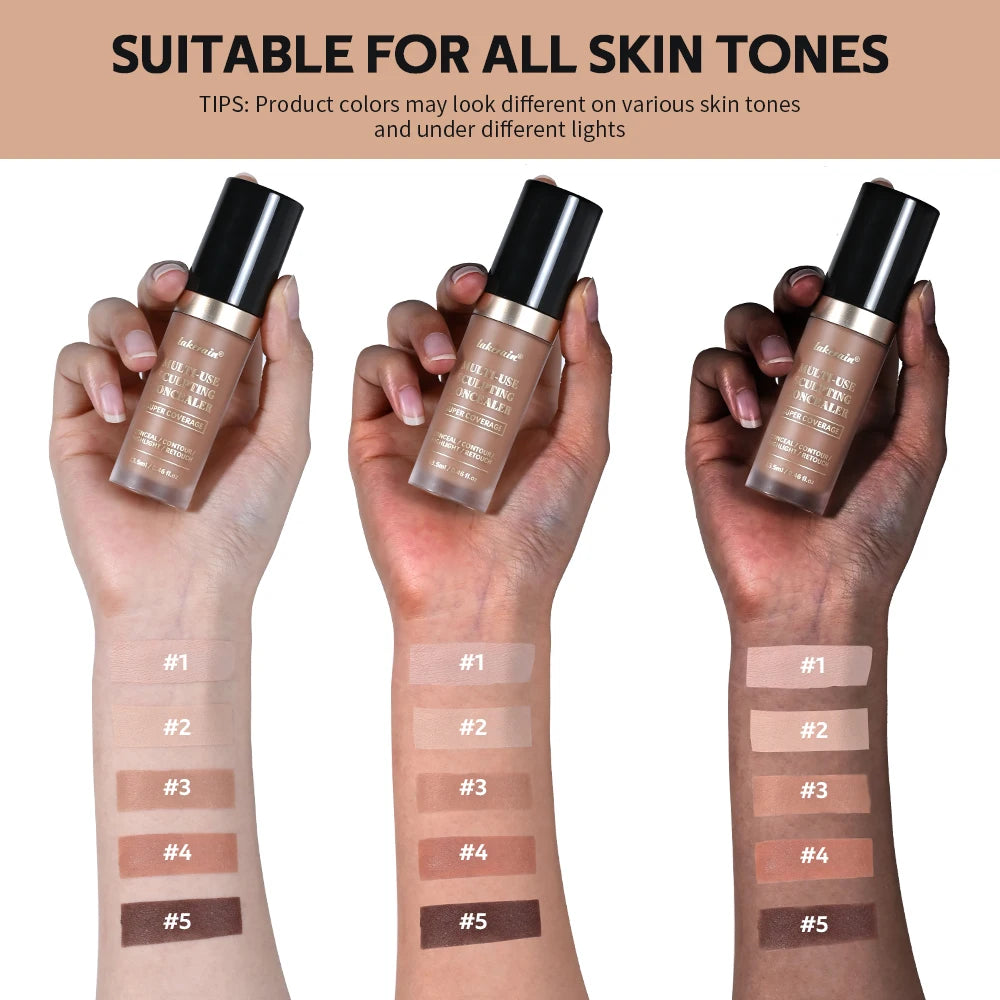 Multi-Use Sculpting Concealer – Full Coverage &amp; Waterproof