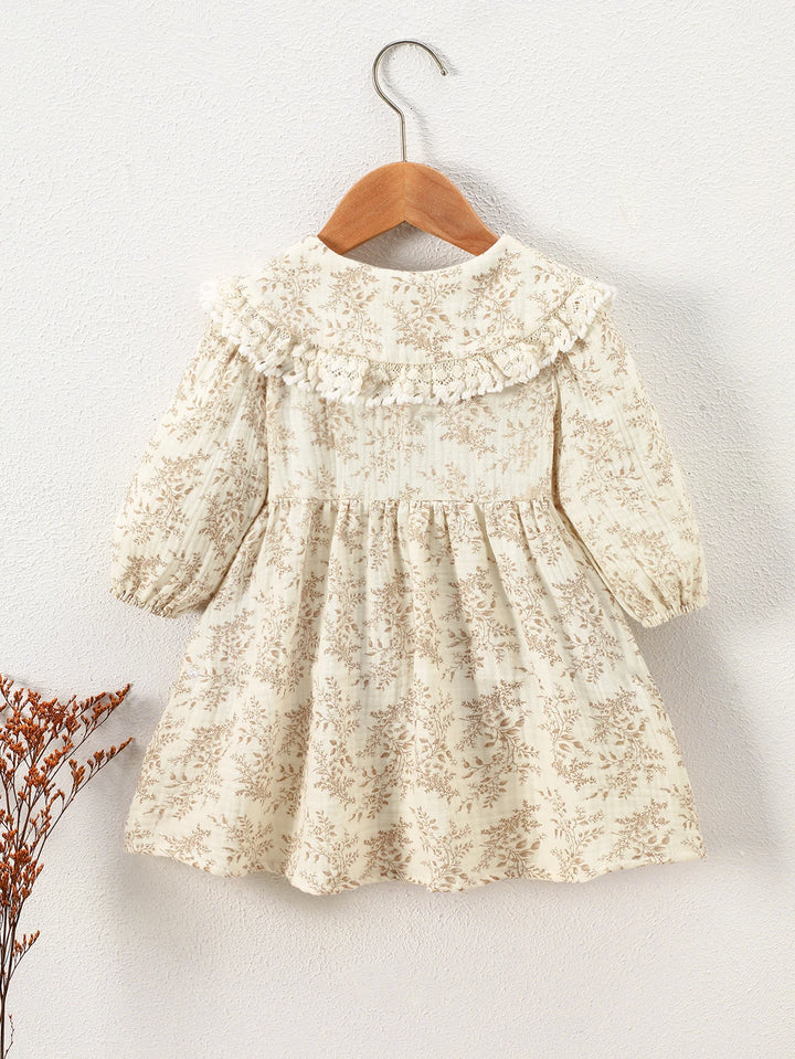 Country-Style Long-Sleeve Girls&