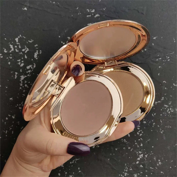 Contour Palette with Mirror Shadow Powder Bronzer