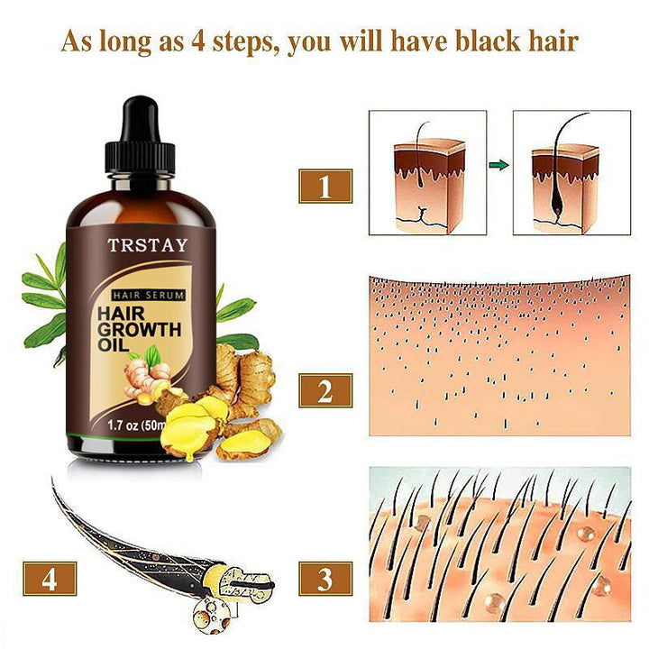 Natural Hair Growth Oil Hair Repair Serum-hair-Bennys Beauty World