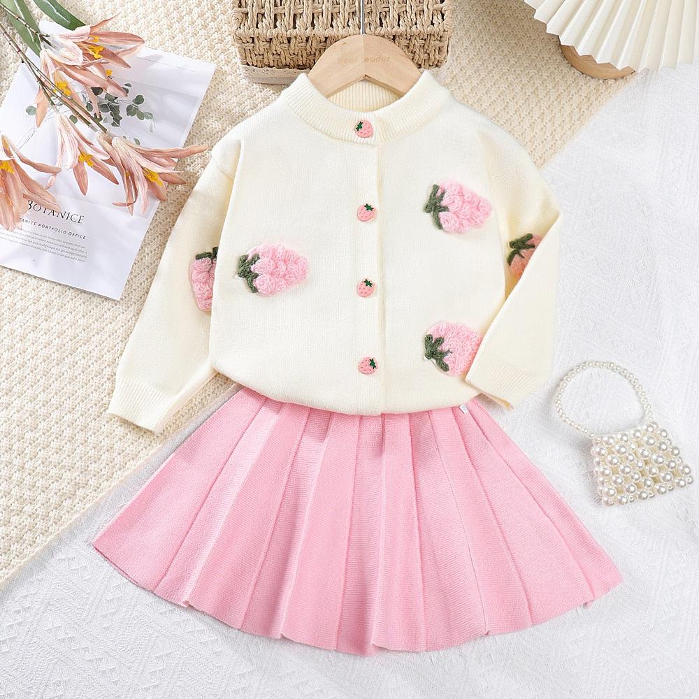 Kids Winter Sweater Dress-Dresses-Bennys Beauty World