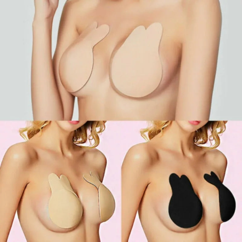 Invisible Breast Lift Underwear Silicone Fit Adhesive Bra Reusable