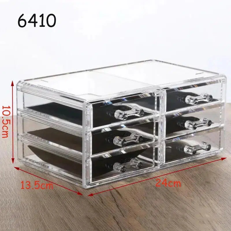 Acrylic Organizer For Cosmetics Makeup Organizer-Storage & Organization-Arlik interiors