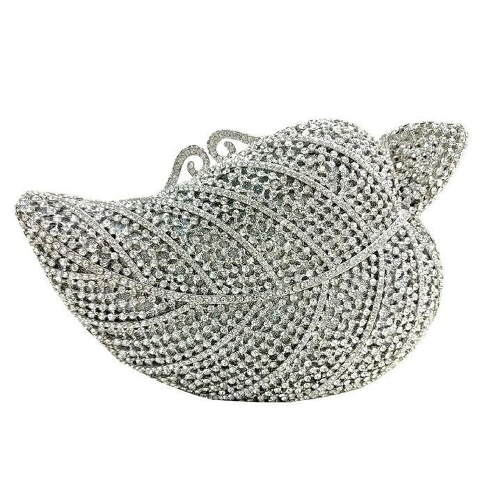 Crystal Diamond Evening Clutch Bag