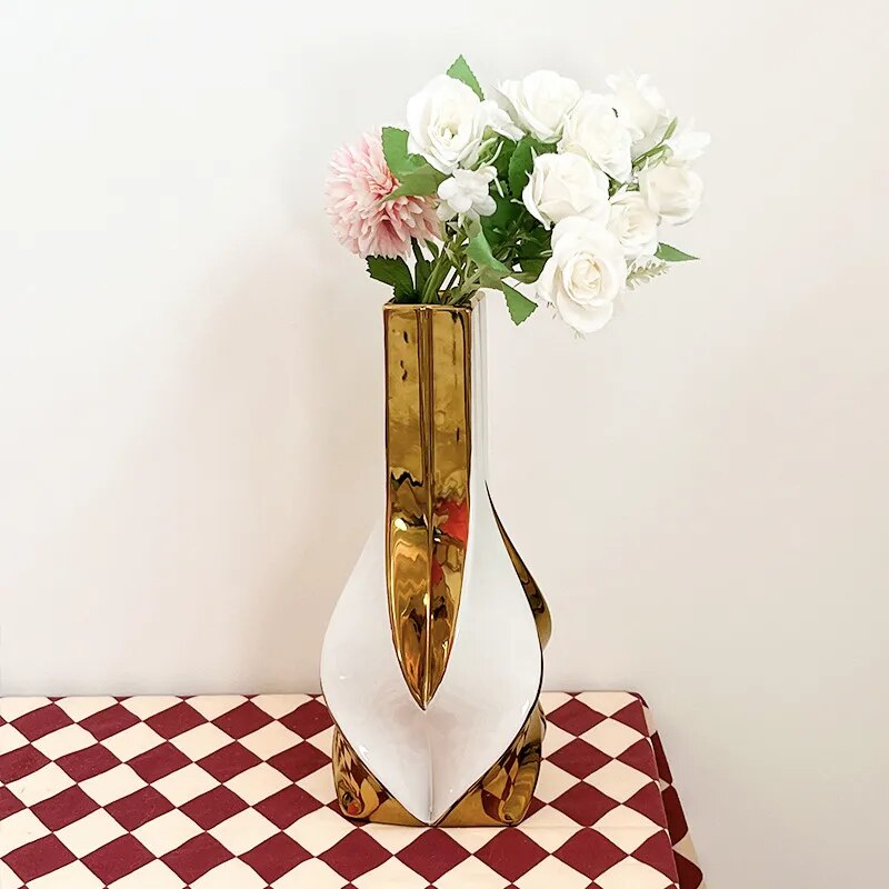 Ceramic Vintage Vase-Arlik interiors