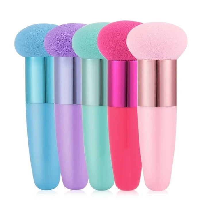 1PC Women Mushroom Head Foundation Makeup Brushes Tools with Handle