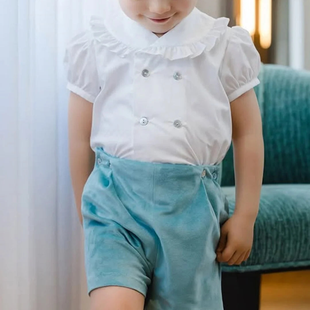 Winter Girl Dress Christmas Velvet Fabric Toddler Clothing