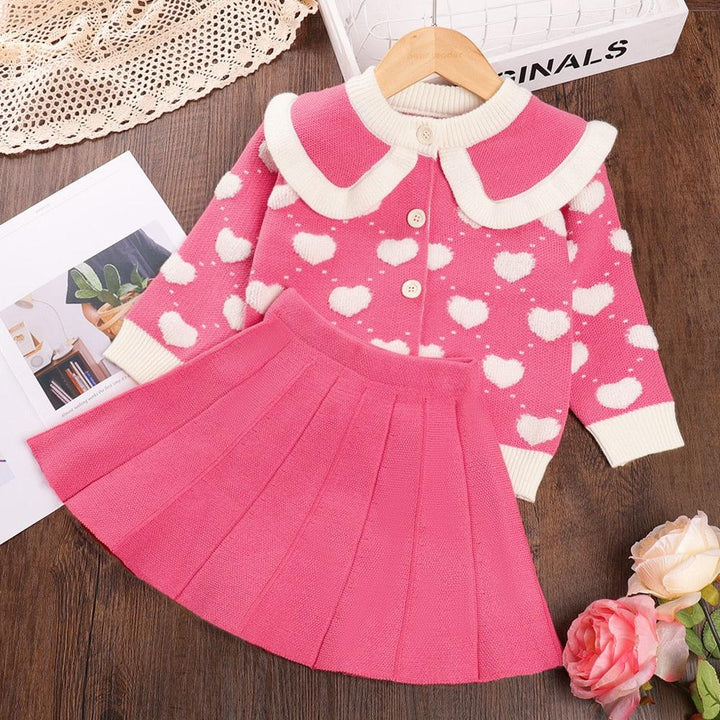 Kids Winter Sweater Dress-Dresses-Bennys Beauty World