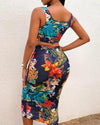 Two Piece Set Womens Summer Fashion Dress-Dresses-Bennys Beauty World