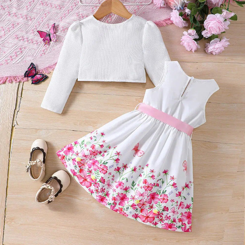Kids Casual Clothing Sets Outfits for Girls Spring And Summer-kids-Bennys Beauty World