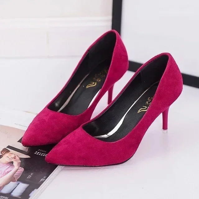 Women's Shoes Pointed Toe Pumps Patent Leather Fashion Shoes