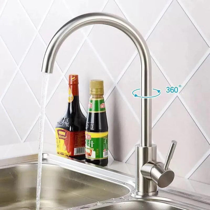 Stainless Stee 360 ° Rotating Faucet-Faucet-Arlik interiors