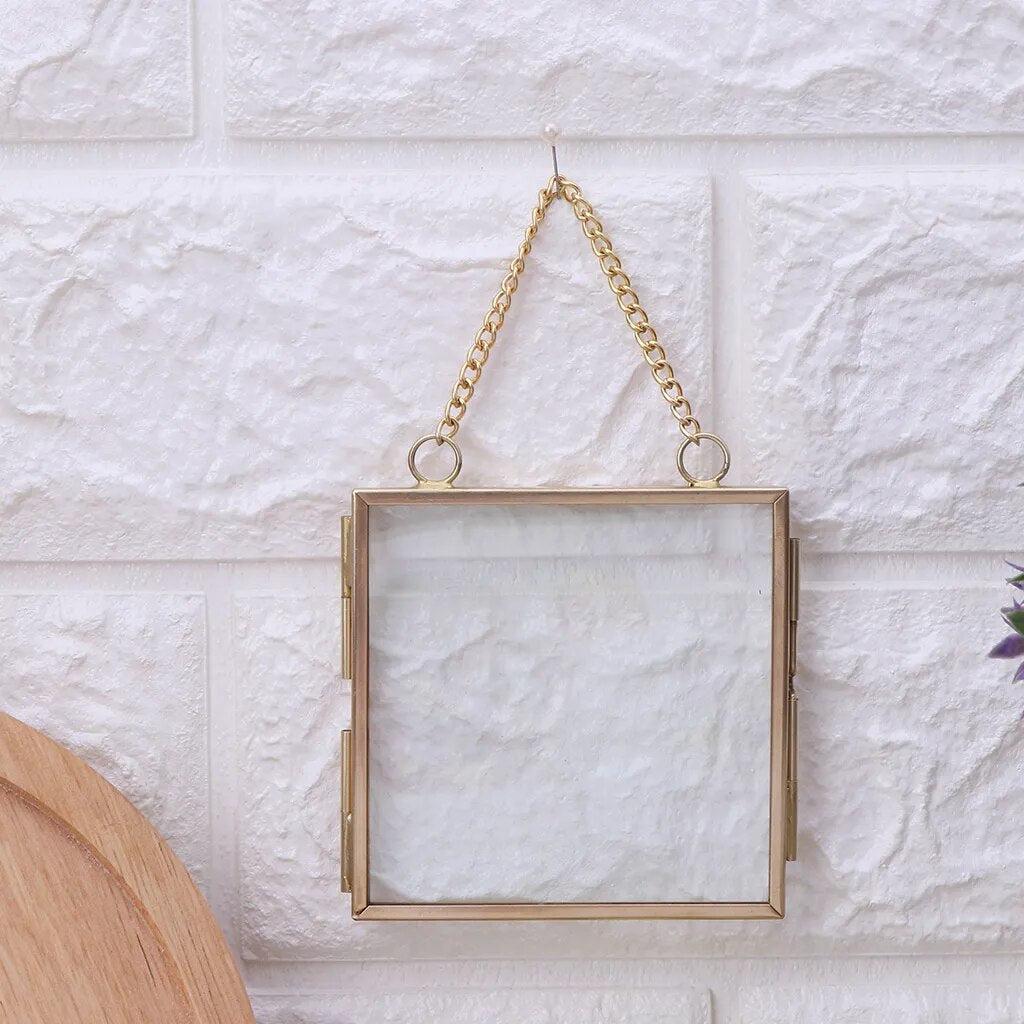 Creative DIY Chain Retro Metal Photo Frame-Photo Frame-Arlik interiors