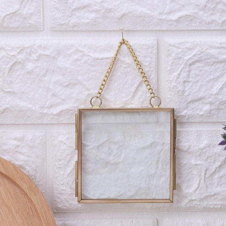 Creative DIY Chain Retro Metal Photo Frame-Photo Frame-Arlik interiors