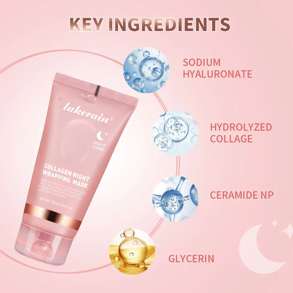 Collagen Night Wrapping Mask Rejuvenation Moisturizing Face Mask