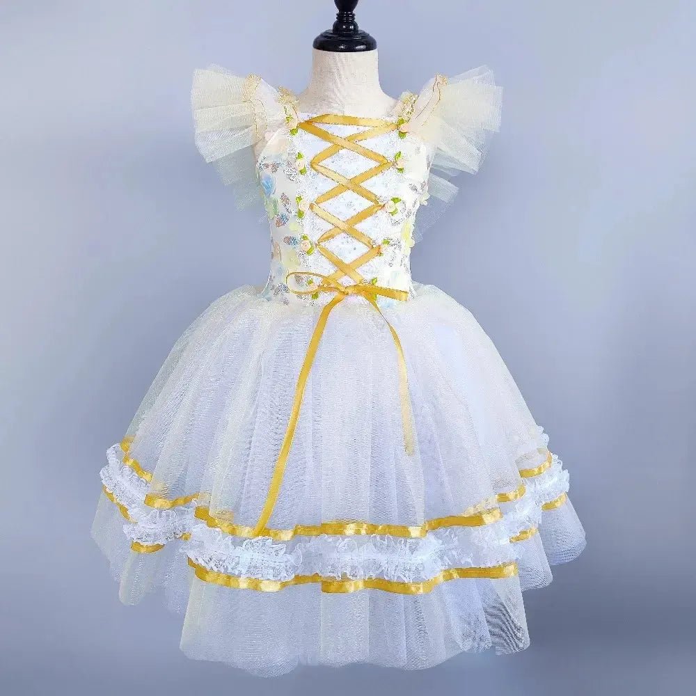 Girls Princess Fairy Tutu Dress – Ballet Dance Costume - Bennys Beauty World