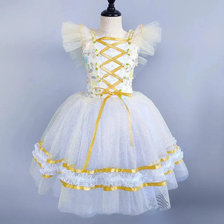 Girls Princess Fairy Tutu Dress – Ballet Dance Costume - Bennys Beauty World
