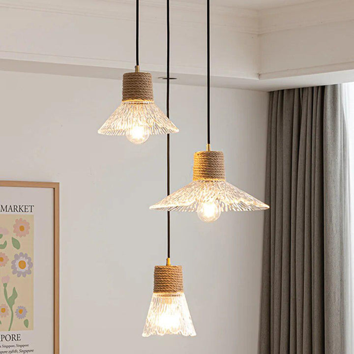 Vintage Light Glass Pendant Kitchen Light-Ceiling Light Fixtures-Arlik interiors