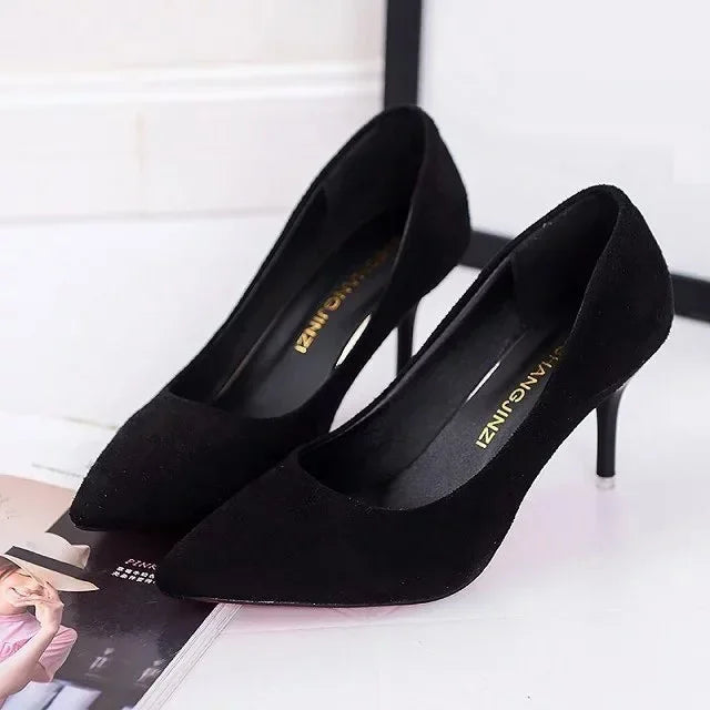 Women's Shoes Pointed Toe Pumps Patent Leather Fashion Shoes