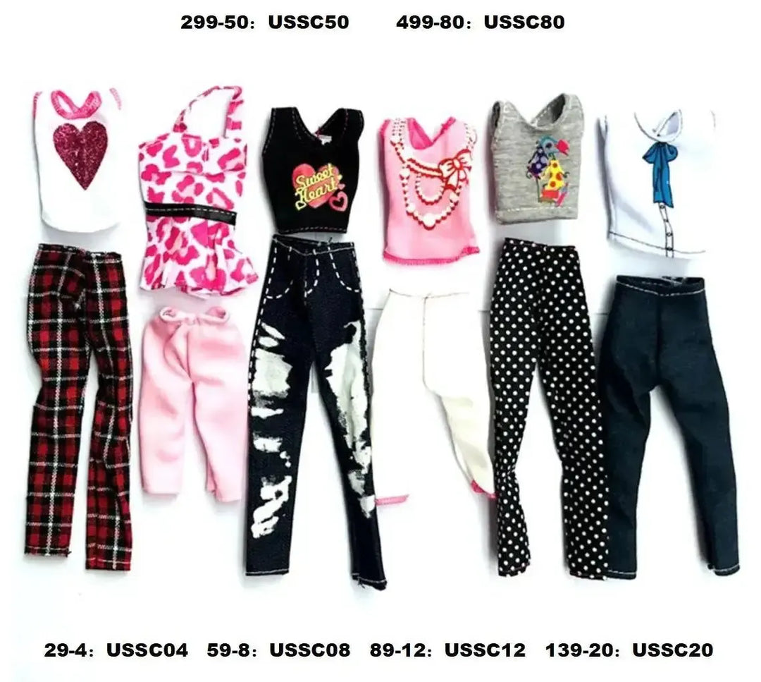 Newest Fashion Handmade Lot Doll Accessories-kids clothing-Bennys Beauty World