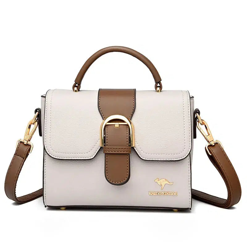 Luxury Brand Leather Shoulder Bags for Women-Handbags-Bennys Beauty World