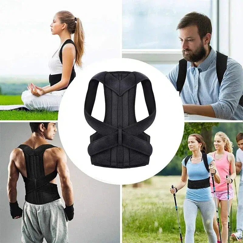 Reinforced Belt Lumbar Column Posture Corrector Vest